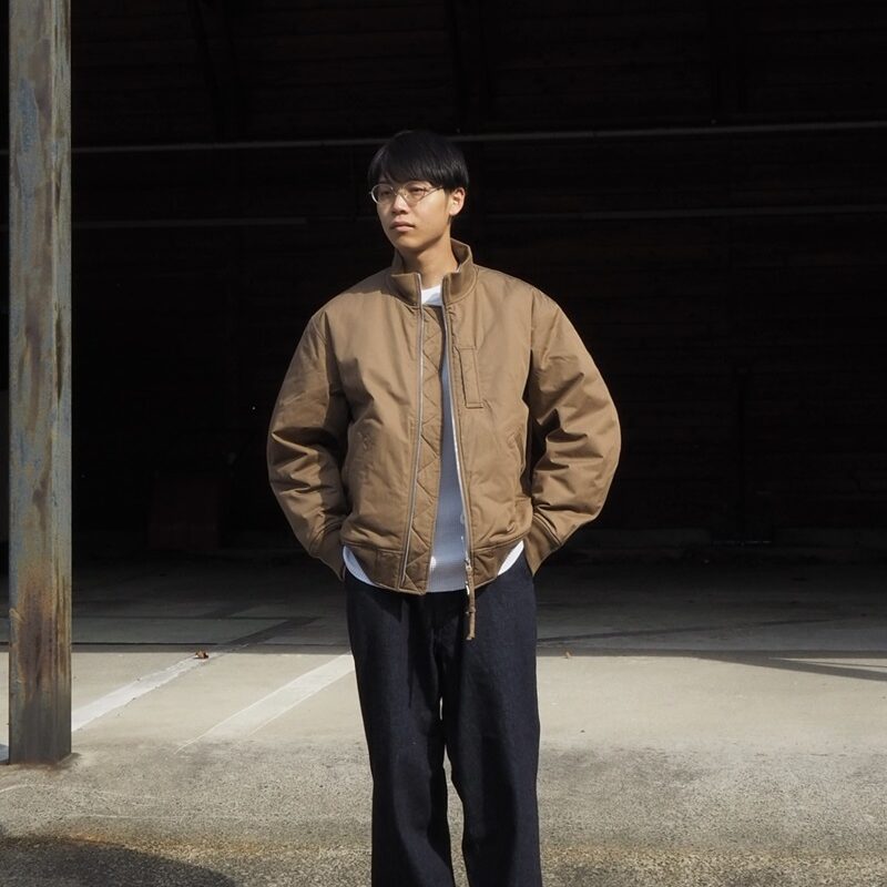 nanamica Varsity Jacket バーシティジャケット NVY S nanamica 