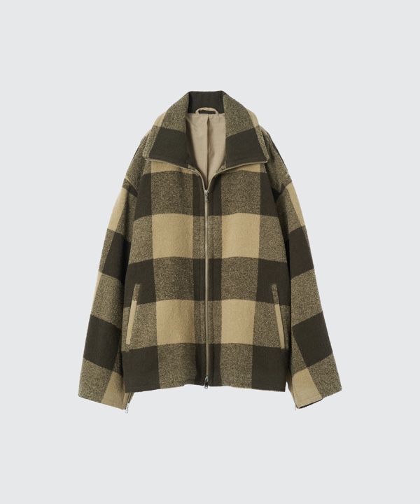 YOKE】 Buffalo Plaid Stand Collar Zip Blouson | CIENTO BLOG YOKE】 Buffalo Plaid Stand Collar Zip Blouson | CIENTO BLOG