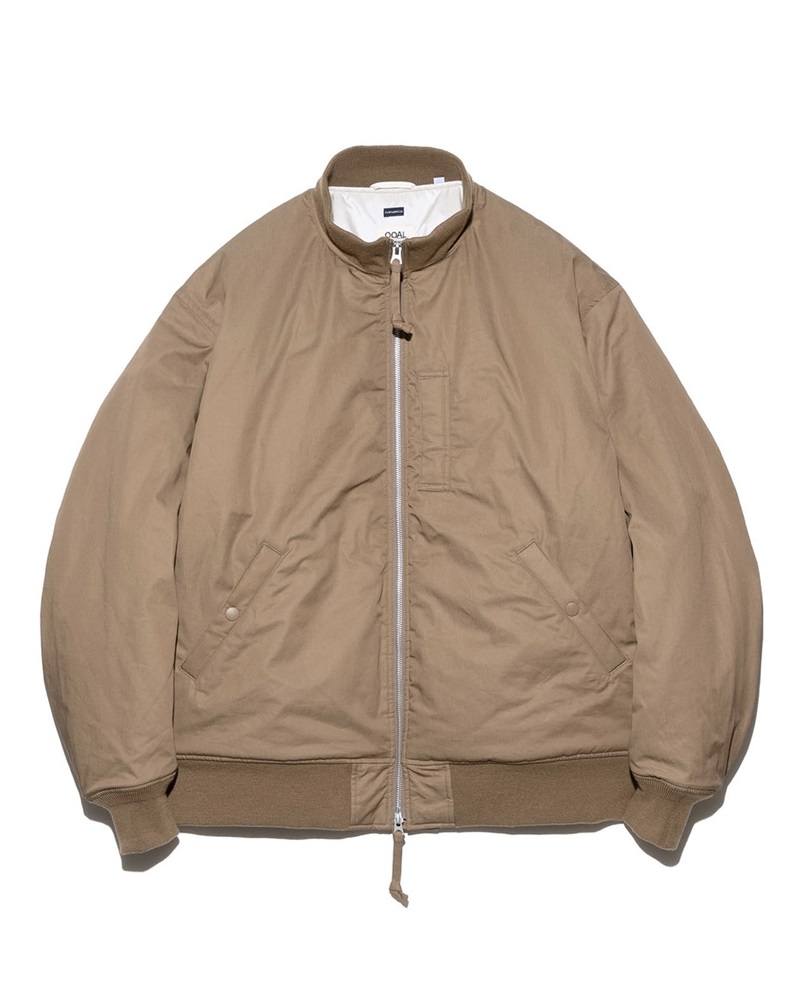 ジャケット・アウター nanamica Insulation Varsity Jacket NANAMICA INSULATION VARSITY JACKET NAVY | TODAY CLOTHING
