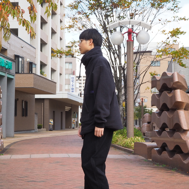 ノースフェイスパープルレーベルのBoa Fleece Field Pullover