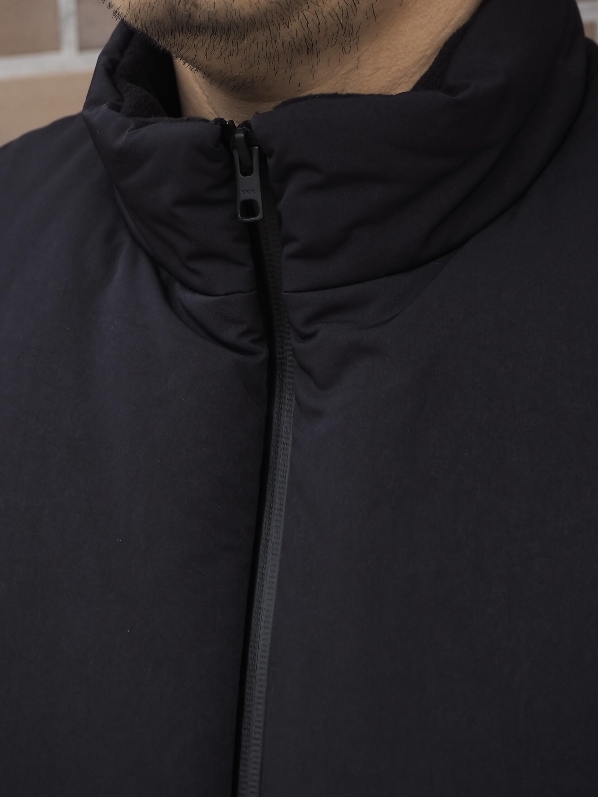 WEWILL SOLID PUFFER VEST ウィーウィル ベスト black d