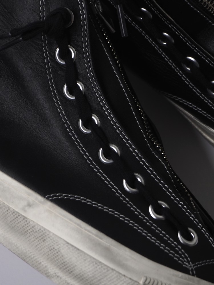 nonnative】今季のセンタージップは初の”レザー(表革)”です
