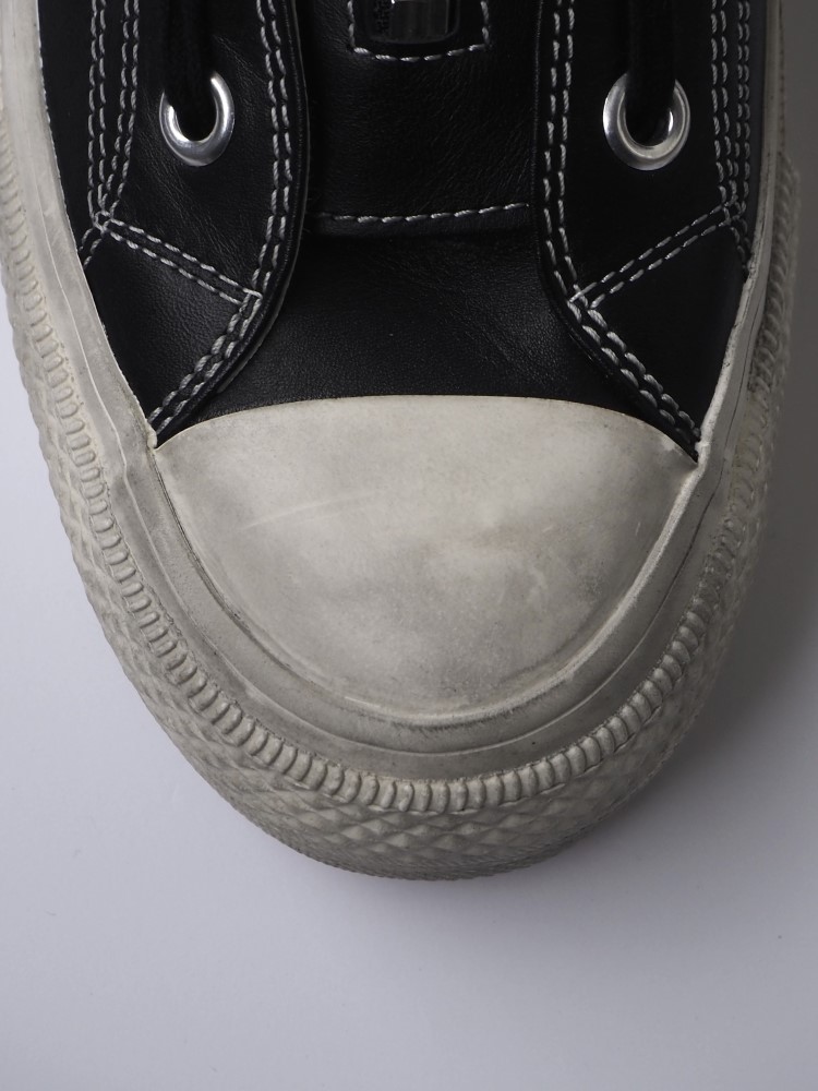 nonnative】今季のセンタージップは初の”レザー(表革)”です