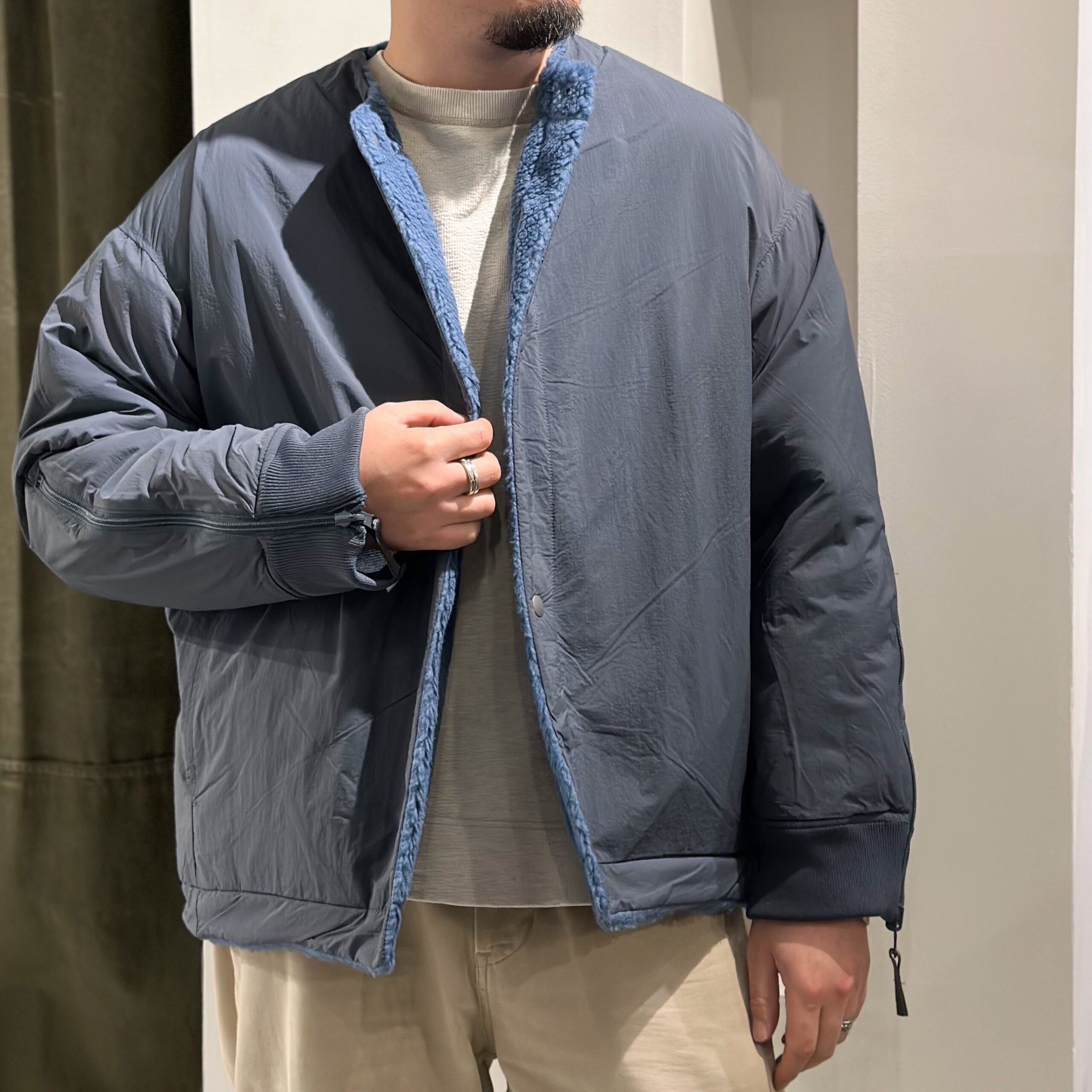 N.HOOLYWOOD TEST PRODUCT EXCHANGE SERVICE】”REVERSIBLE BLOUSON