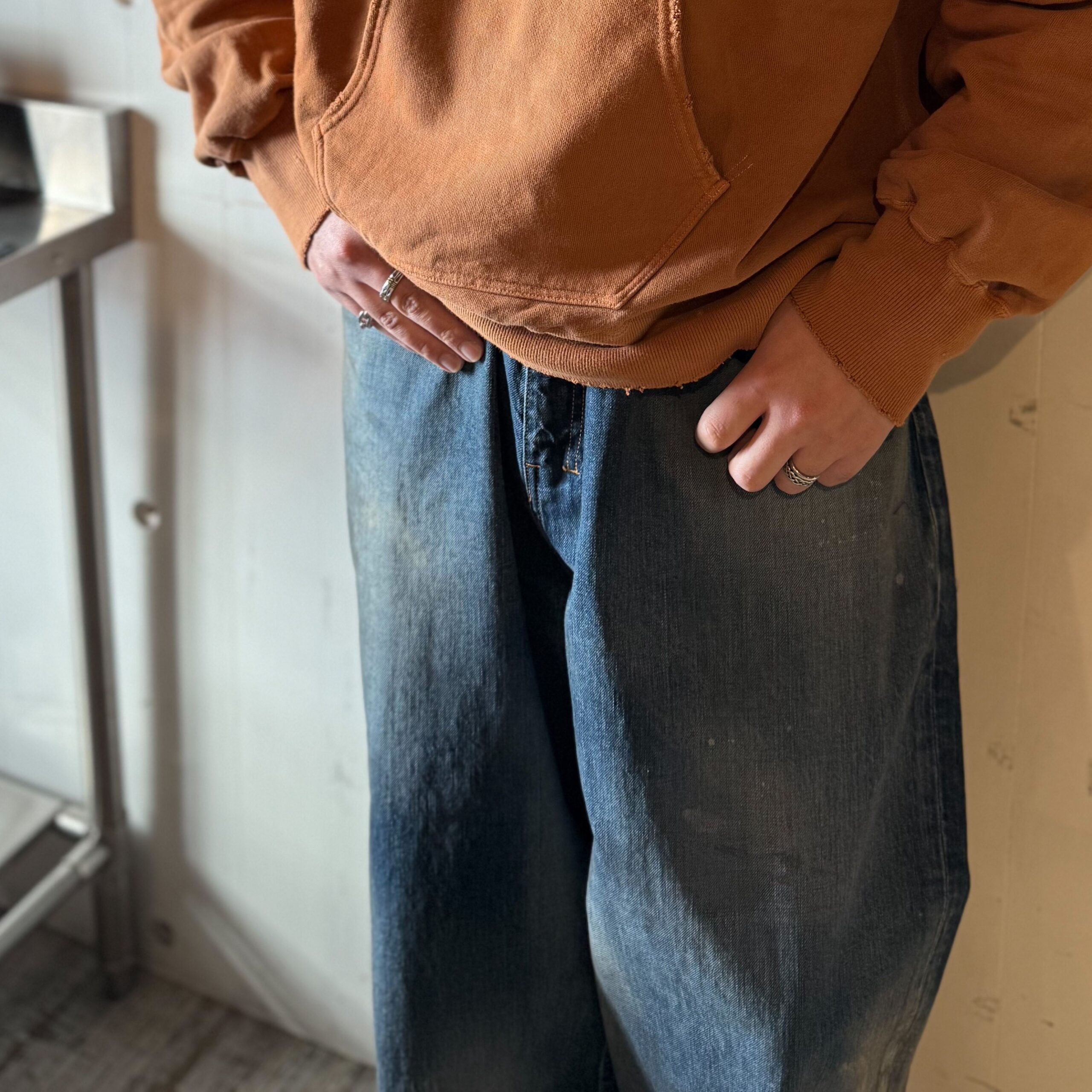 ANCELLM】”AGING WIDE 5P DENIM PANTS” | CIENTO BLOG