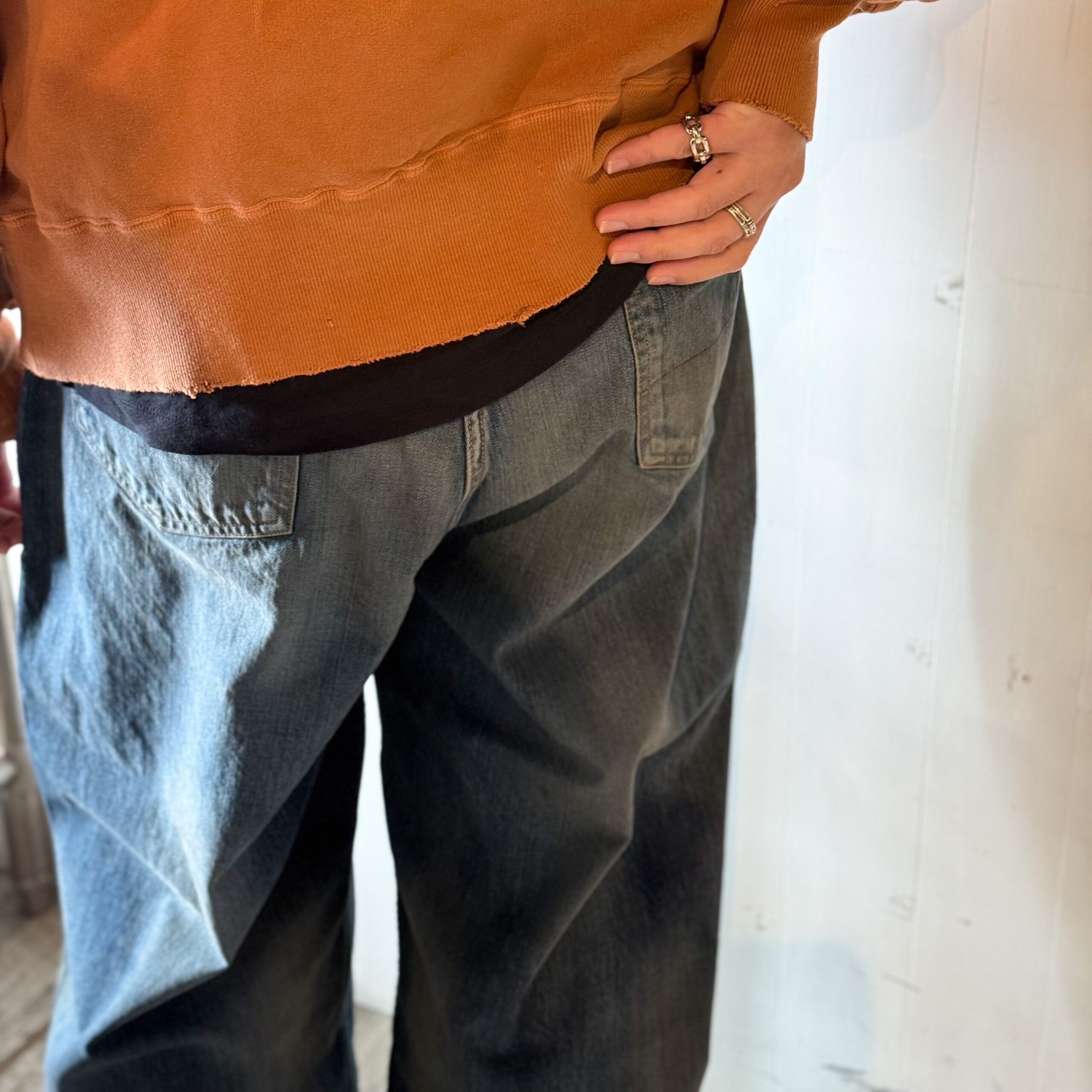 ANCELLM】”AGING WIDE 5P DENIM PANTS” | CIENTO BLOG