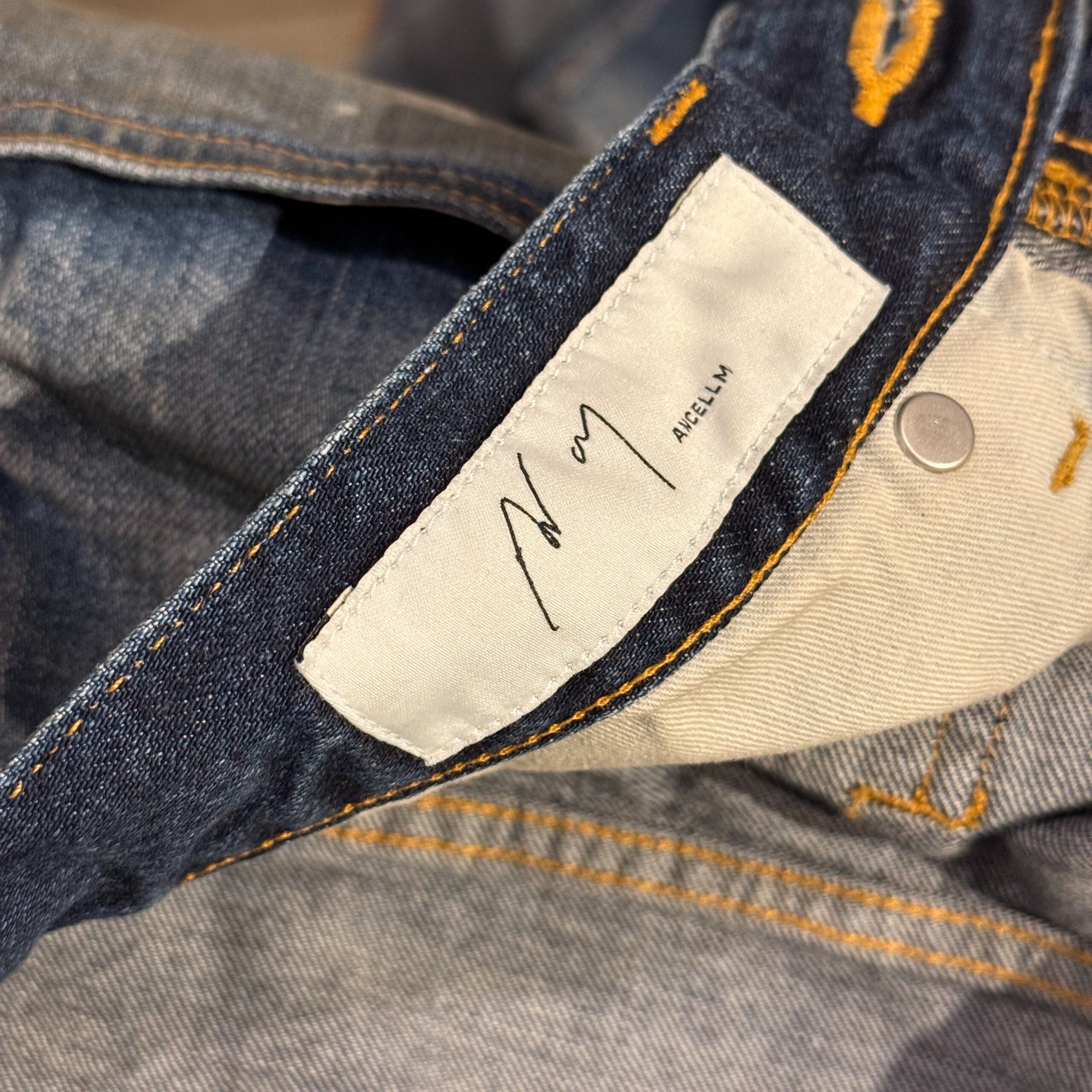 ANCELLM】”AGING WIDE 5P DENIM PANTS” | CIENTO BLOG ANCELLM AGING 