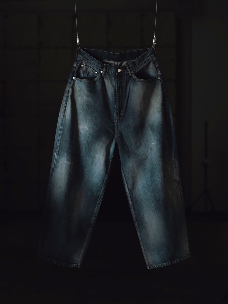 ANCELLMを象徴するデニムパンツ “AGING WIDE 5P DENIM PANTS” | CIENTO