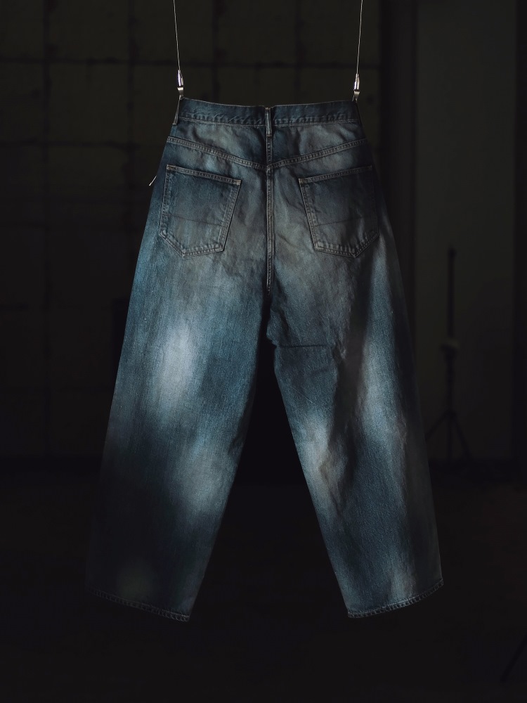 ANCELLMを象徴するデニムパンツ “AGING WIDE 5P DENIM PANTS” | CIENTO