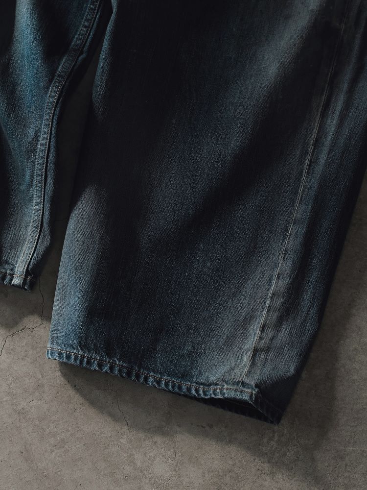 ANCELLMを象徴するデニムパンツ “AGING WIDE 5P DENIM PANTS” | CIENTO 