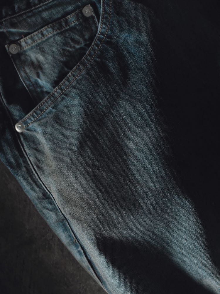 ANCELLMを象徴するデニムパンツ “AGING WIDE 5P DENIM PANTS” | CIENTO