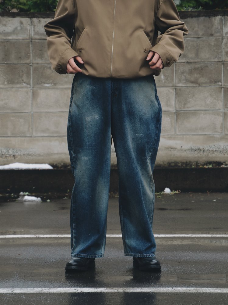 ANCELLMを象徴するデニムパンツ “AGING WIDE 5P DENIM PANTS” | CIENTO