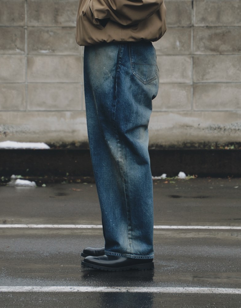 ANCELLMを象徴するデニムパンツ “AGING WIDE 5P DENIM PANTS” | CIENTO