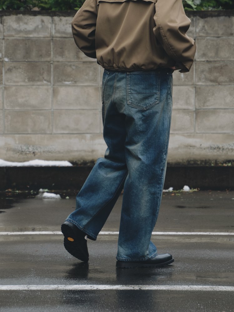 ANCELLMを象徴するデニムパンツ “AGING WIDE 5P DENIM PANTS” | CIENTO