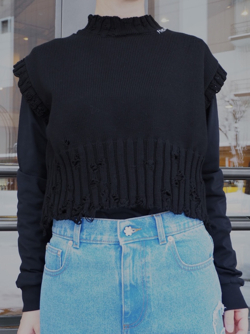 MARNI】COTTON CROPPED VEST | CIENTO BLOG