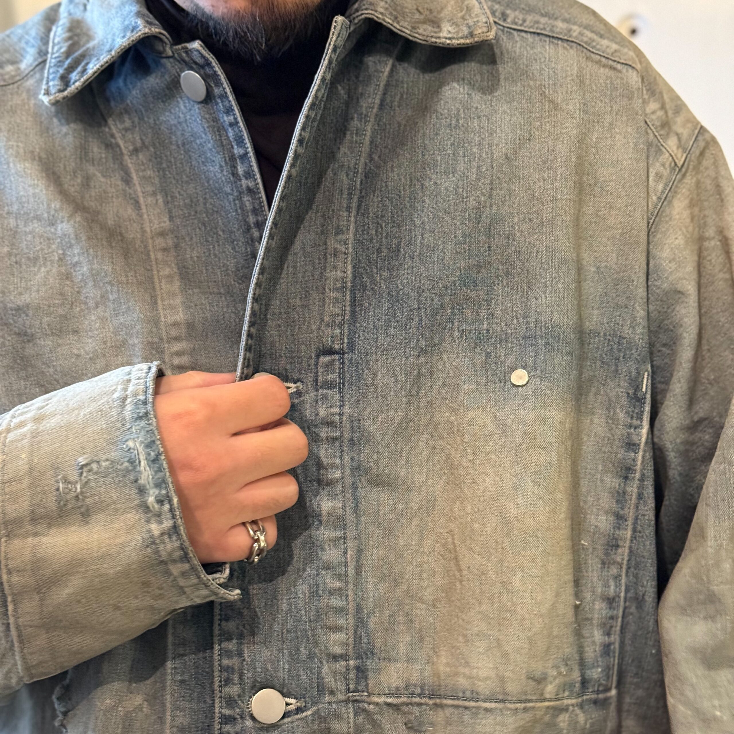 ANCELLM】“DENIM COVERALL” | CIENTO BLOG