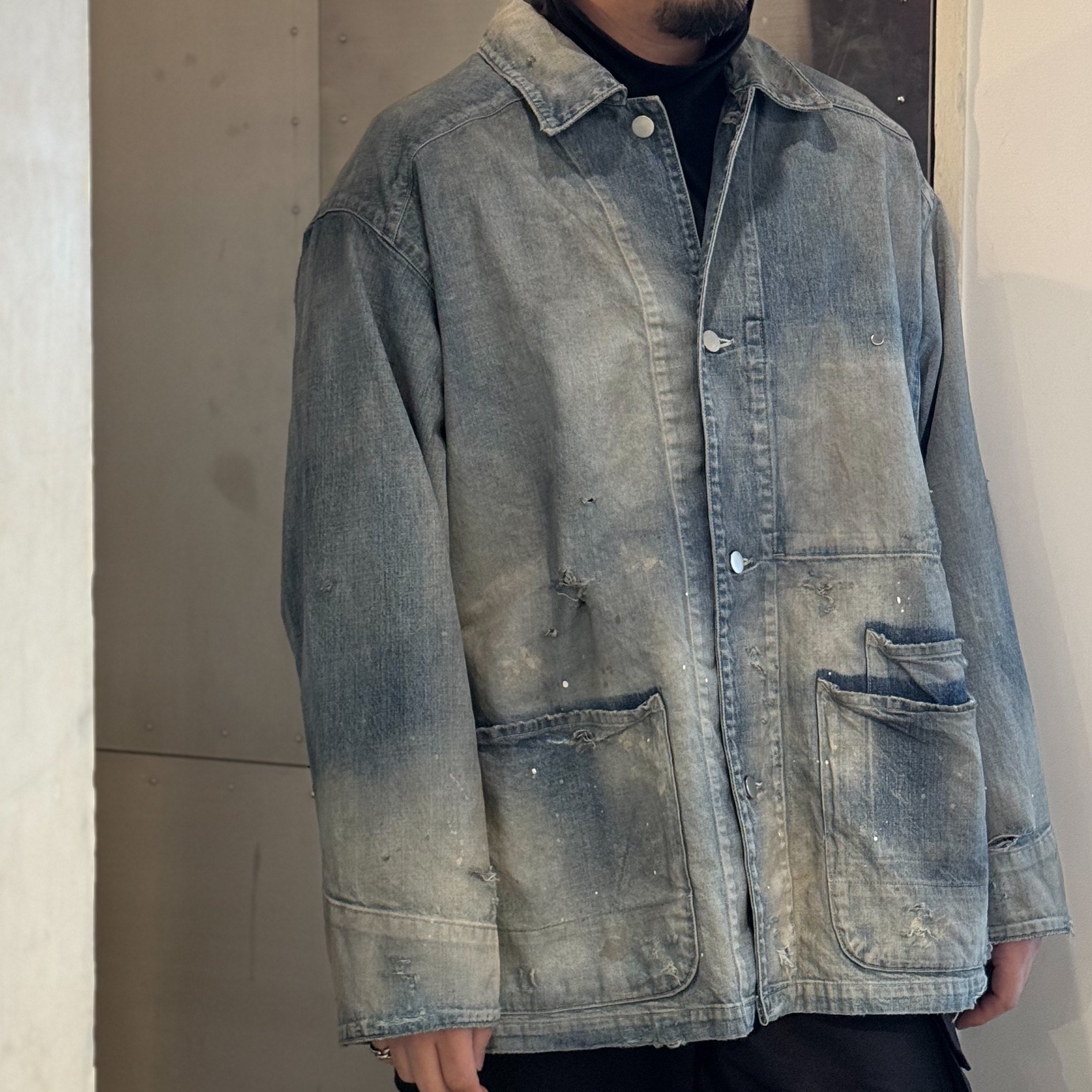 ANCELLM】“DENIM COVERALL” | CIENTO BLOG