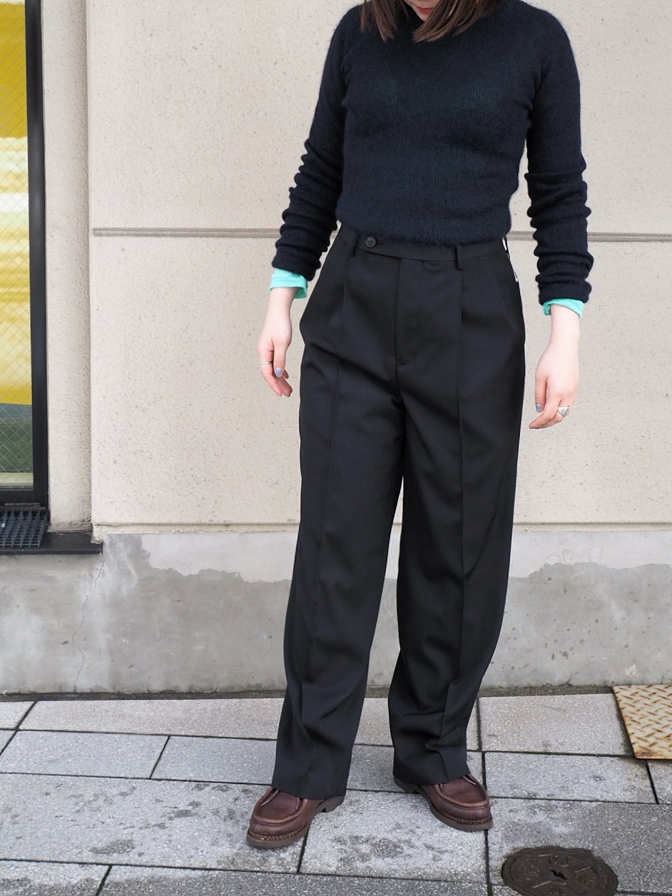 AURALEE】LIGHT WOOL MAX GABARDINE SLACKS | CIENTO BLOG AURALEE】LIGHT WOOL MAX GABARDINE SLACKS | CIENTO BLOG
