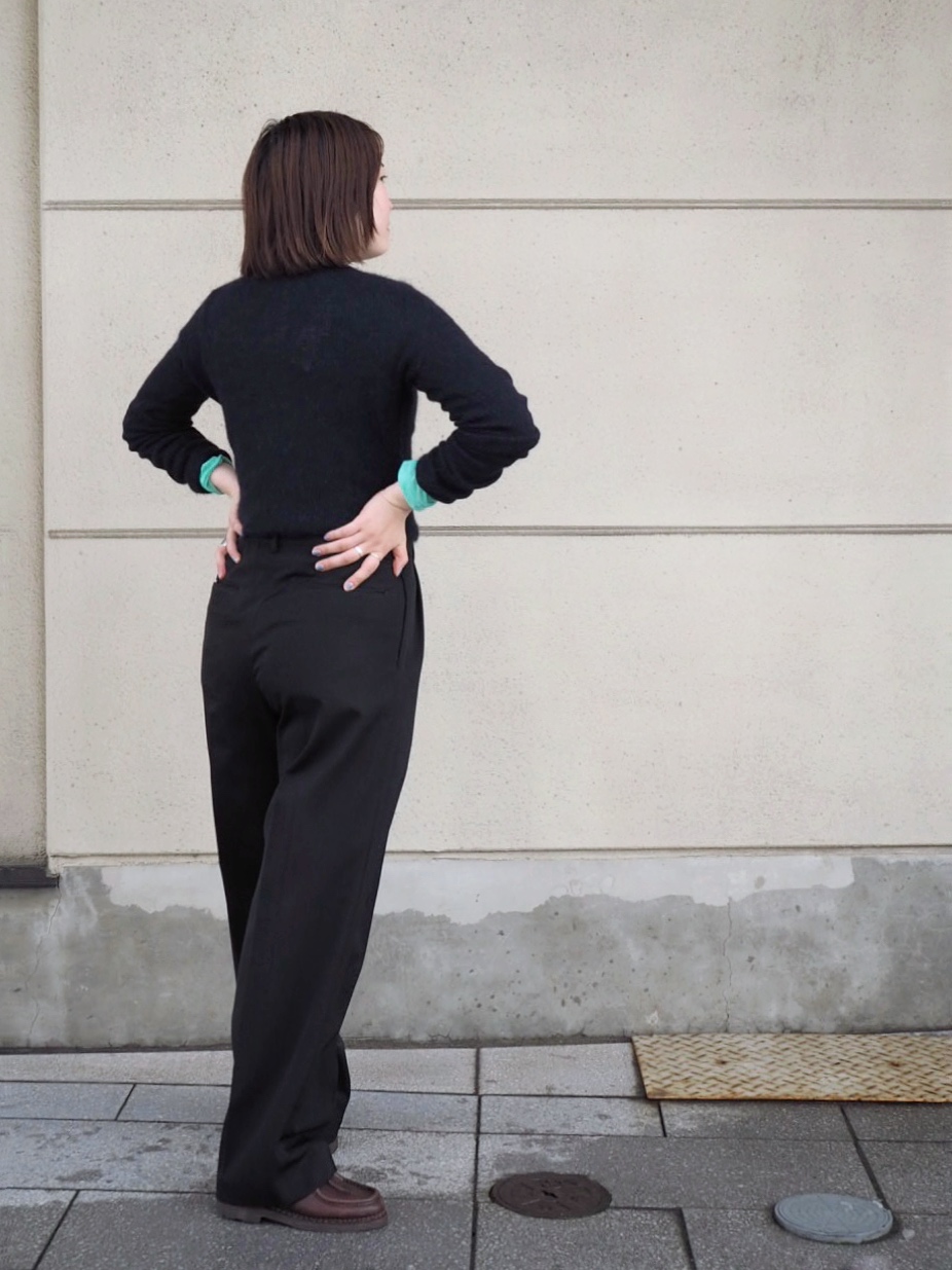 AURALEE】LIGHT WOOL MAX GABARDINE SLACKS | CIENTO BLOG