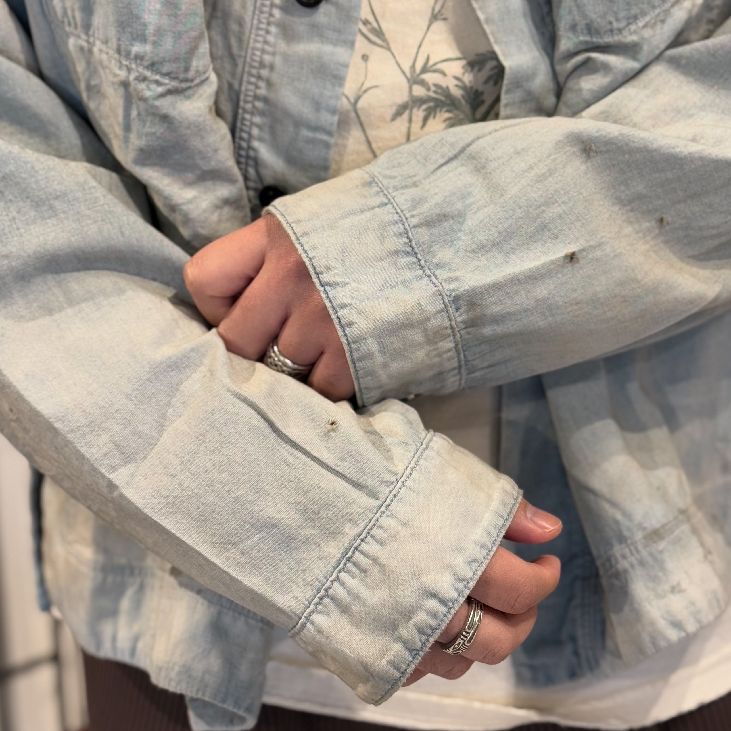 ANCELLM】”CHAMBRAY SHIRT JACKET” | CIENTO BLOG