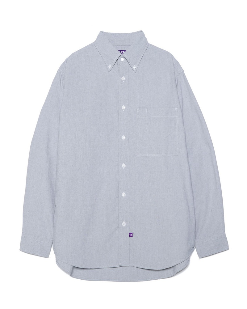 THE NORTH FACE カジュアルシャツ グレー 3500425F0193 THE NORTH FACE PURPLE LABEL】”Button Down Field Shirt