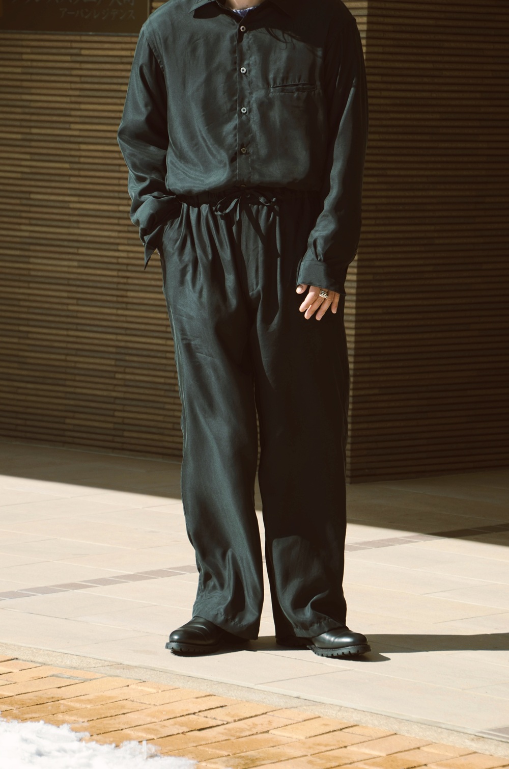 YOKE】 “CUPRO JUMP SUIT” | CIENTO BLOG
