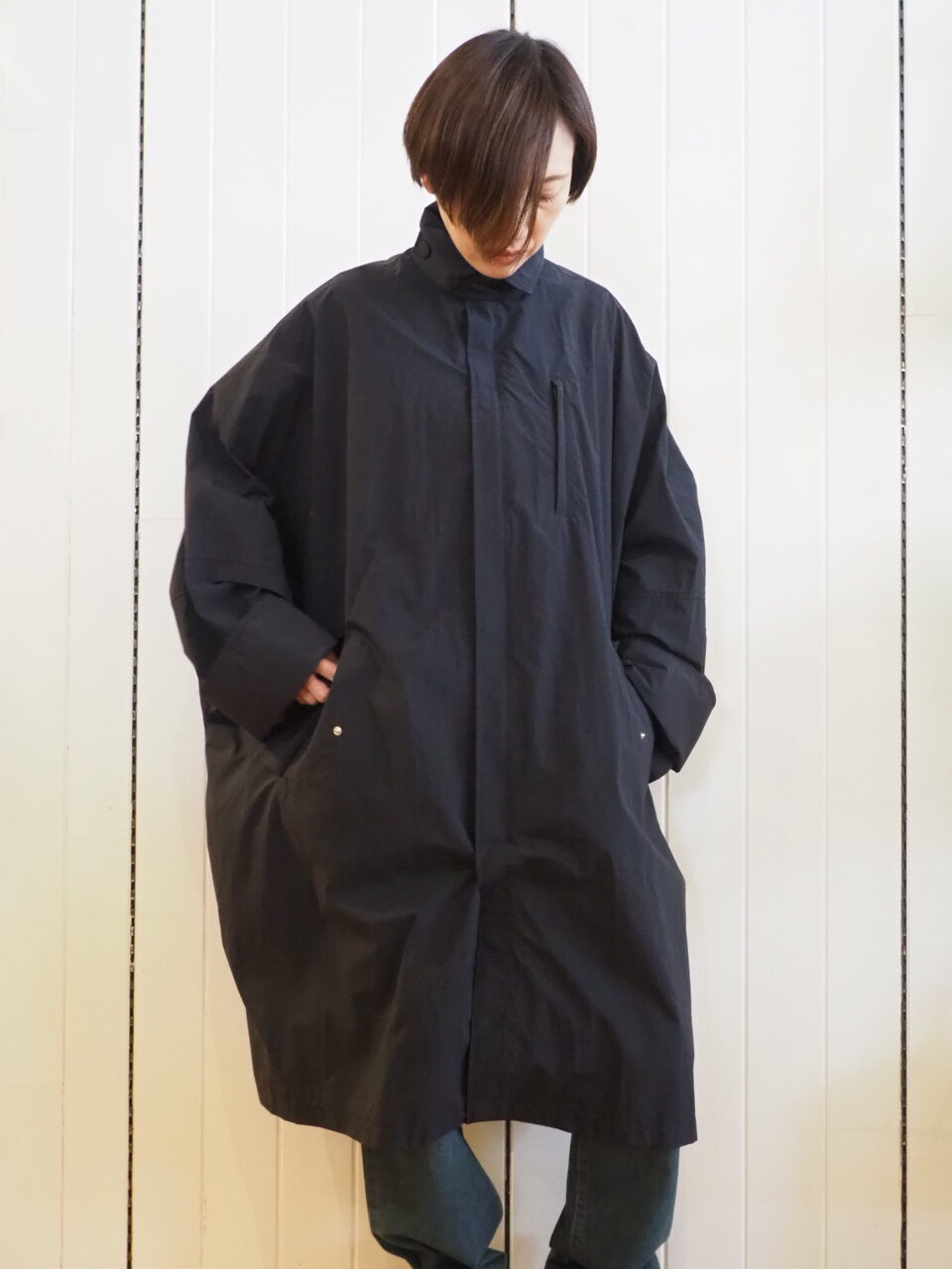 Maison Margiela】ナイロンスタンドカラーコート | CIENTO BLOG