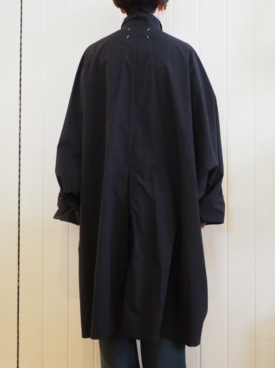 【HAL購入不可】2025現行モデル メゾンマルジェラ ナイロンコートS黒 Maison Margiela】ナイロンスタンドカラーコート | CIENTO BLOG