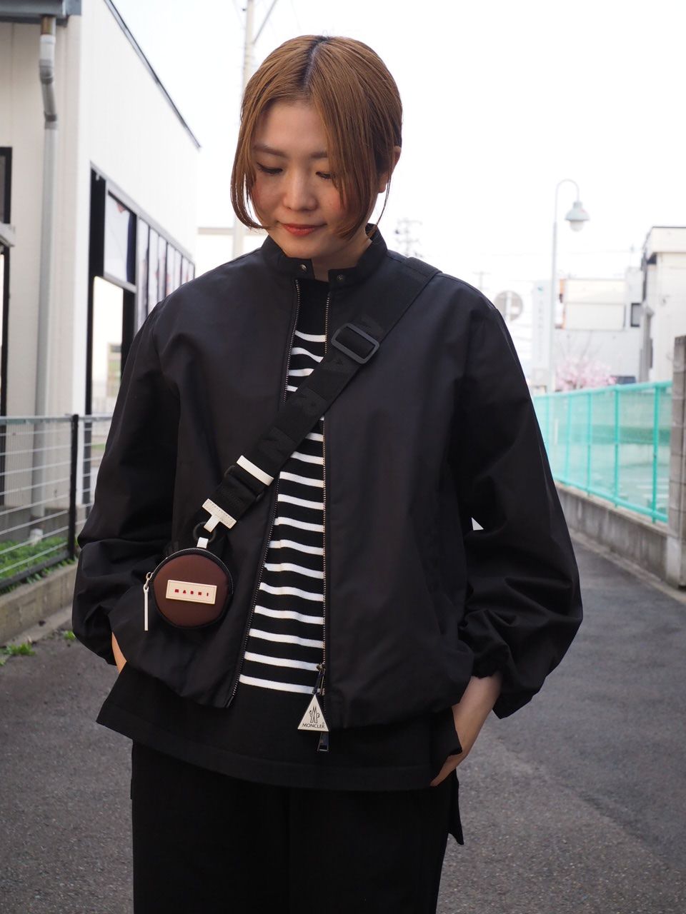 【MONCLER】 25SS GRUISSAN パフスリーブ ジャケット Moncler Gruissan Bomber Jacket | Neiman Marcus