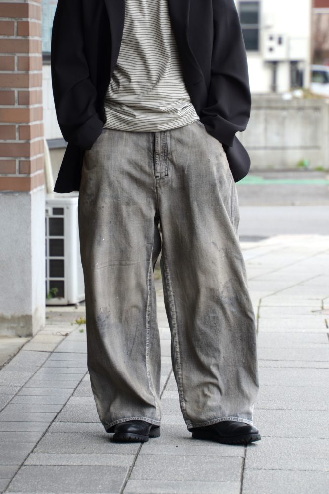 夏でも涼しく履ける！ANCELLMの”LIGHT OZ WIDE STRAIGHT DENIM PANTS