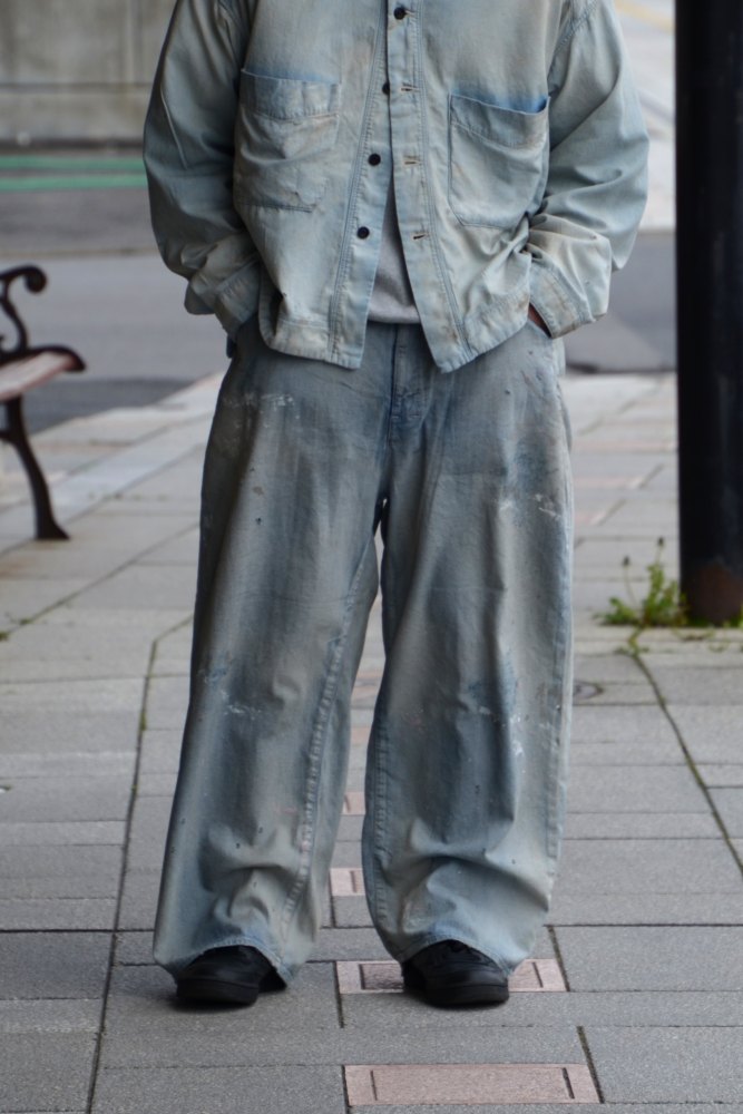 夏でも涼しく履ける！ANCELLMの”LIGHT OZ WIDE STRAIGHT DENIM