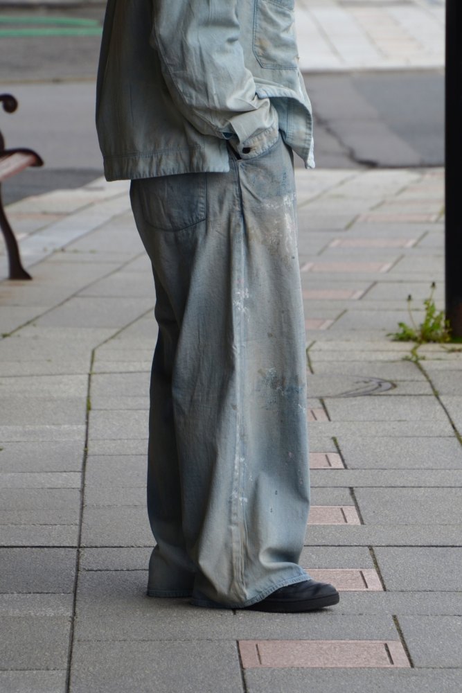 夏でも涼しく履ける！ANCELLMの”LIGHT OZ WIDE STRAIGHT DENIM PANTS