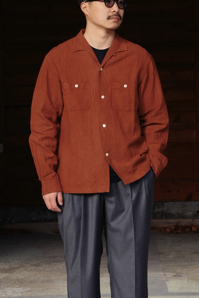 T.T】 色気のある”ITALIAN COLLAR SHIRT” | CIENTO BLOG