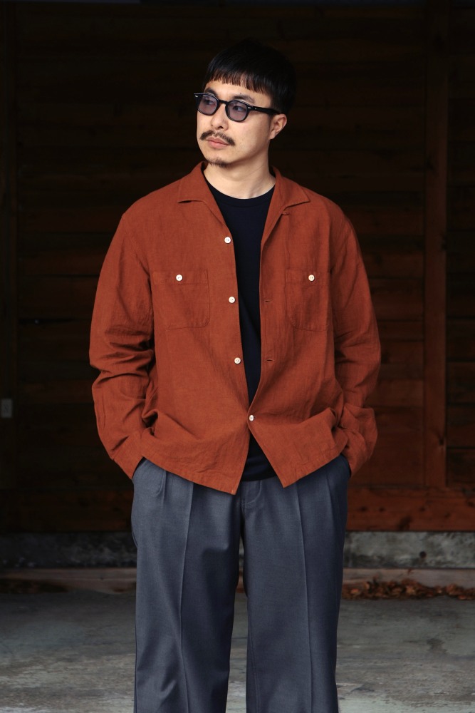T.T】 色気のある”ITALIAN COLLAR SHIRT” | CIENTO BLOG