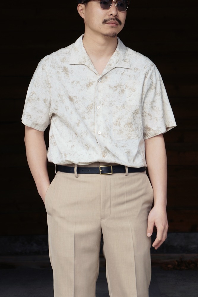 T.T】 色気のある”ITALIAN COLLAR SHIRT” | CIENTO BLOG