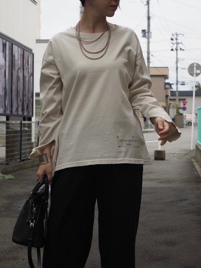 国内発送【Margiela】スタンプロゴ トップ org.jpg