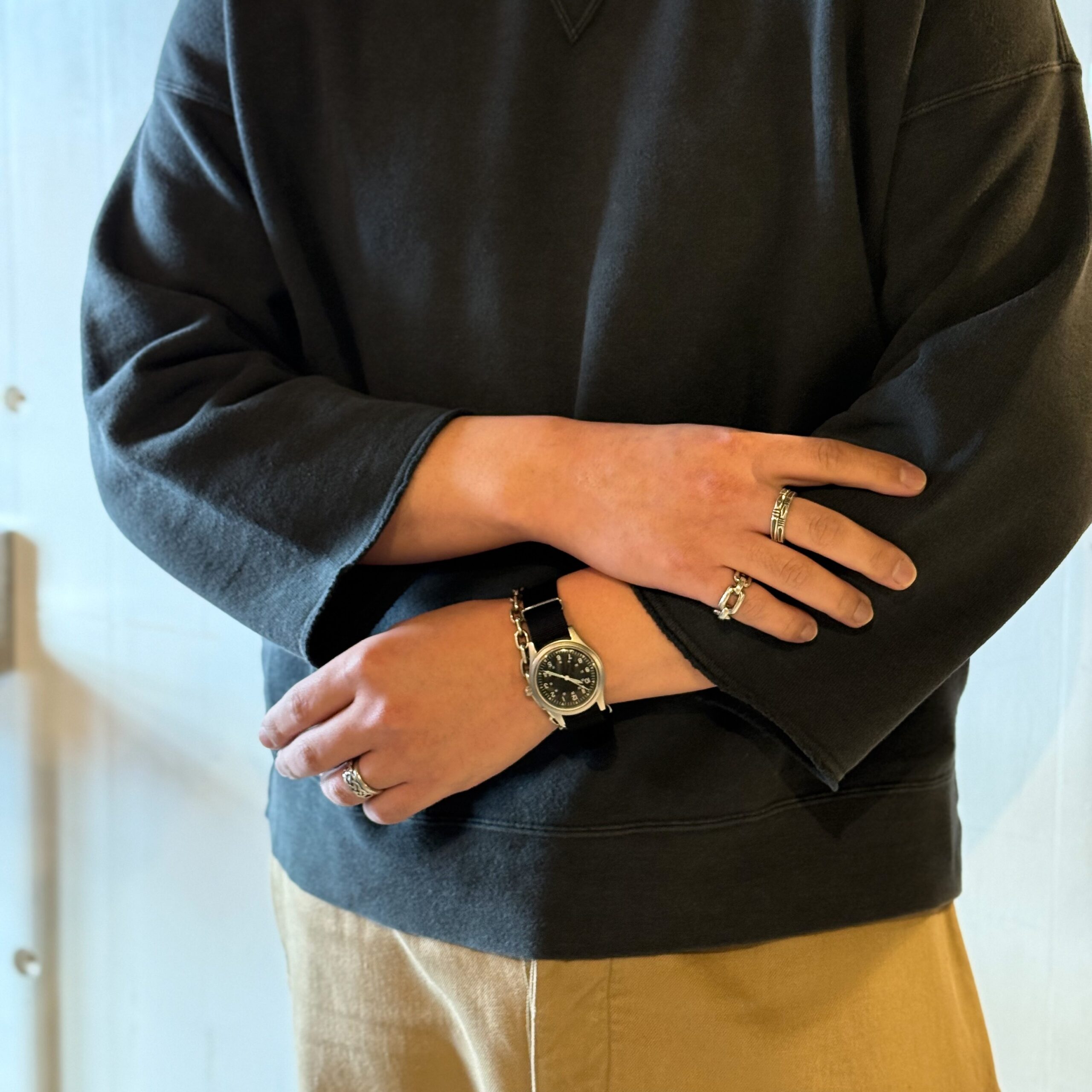 visvim】”JUMBO SB SWEAT 3/4 DMGD” | CIENTO BLOG