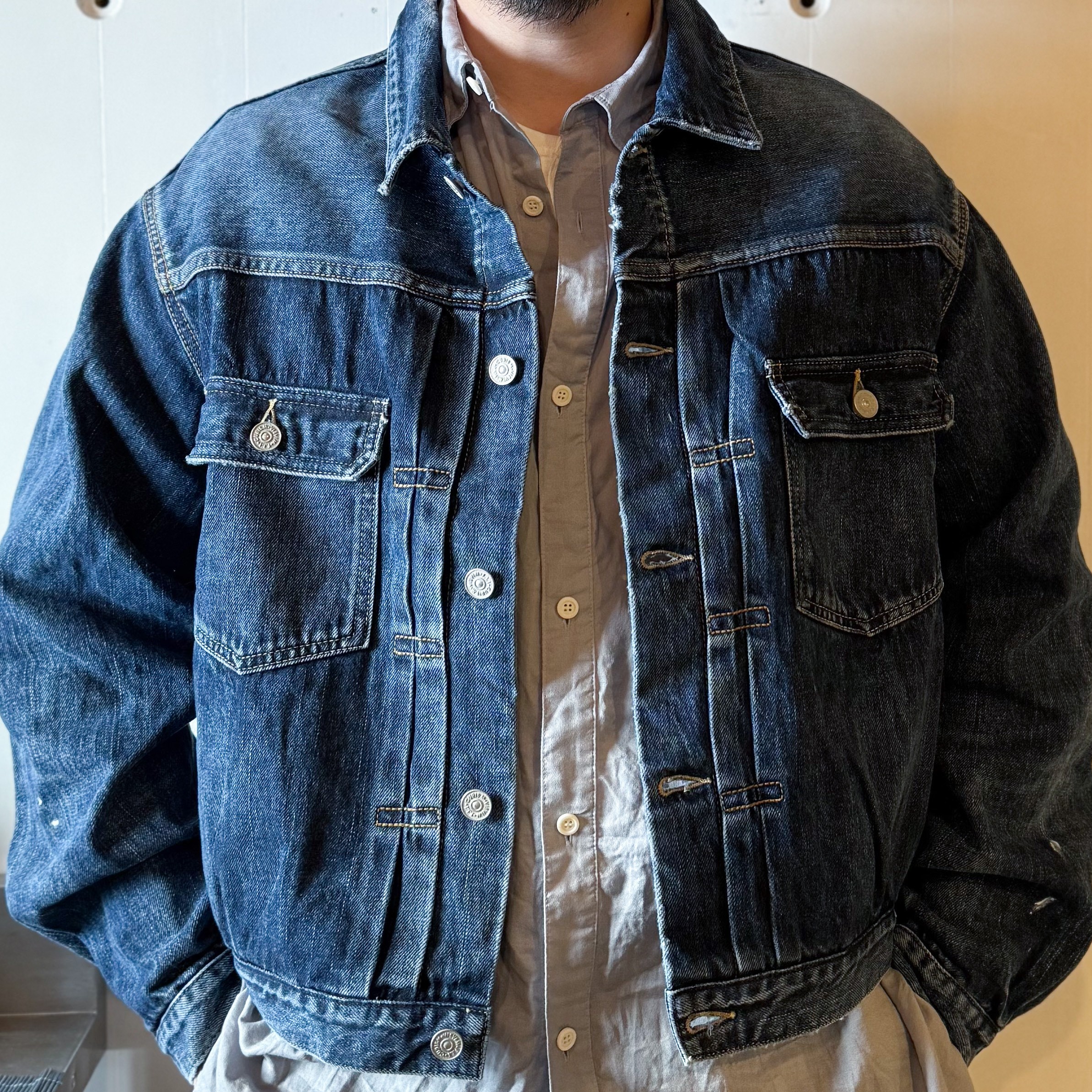 25SS visvim SS 101X JKT DMGD-1010 デニム　4 visvim 25SS SS 101X JKT DMGD (CHECK) – Vintage Concept Store