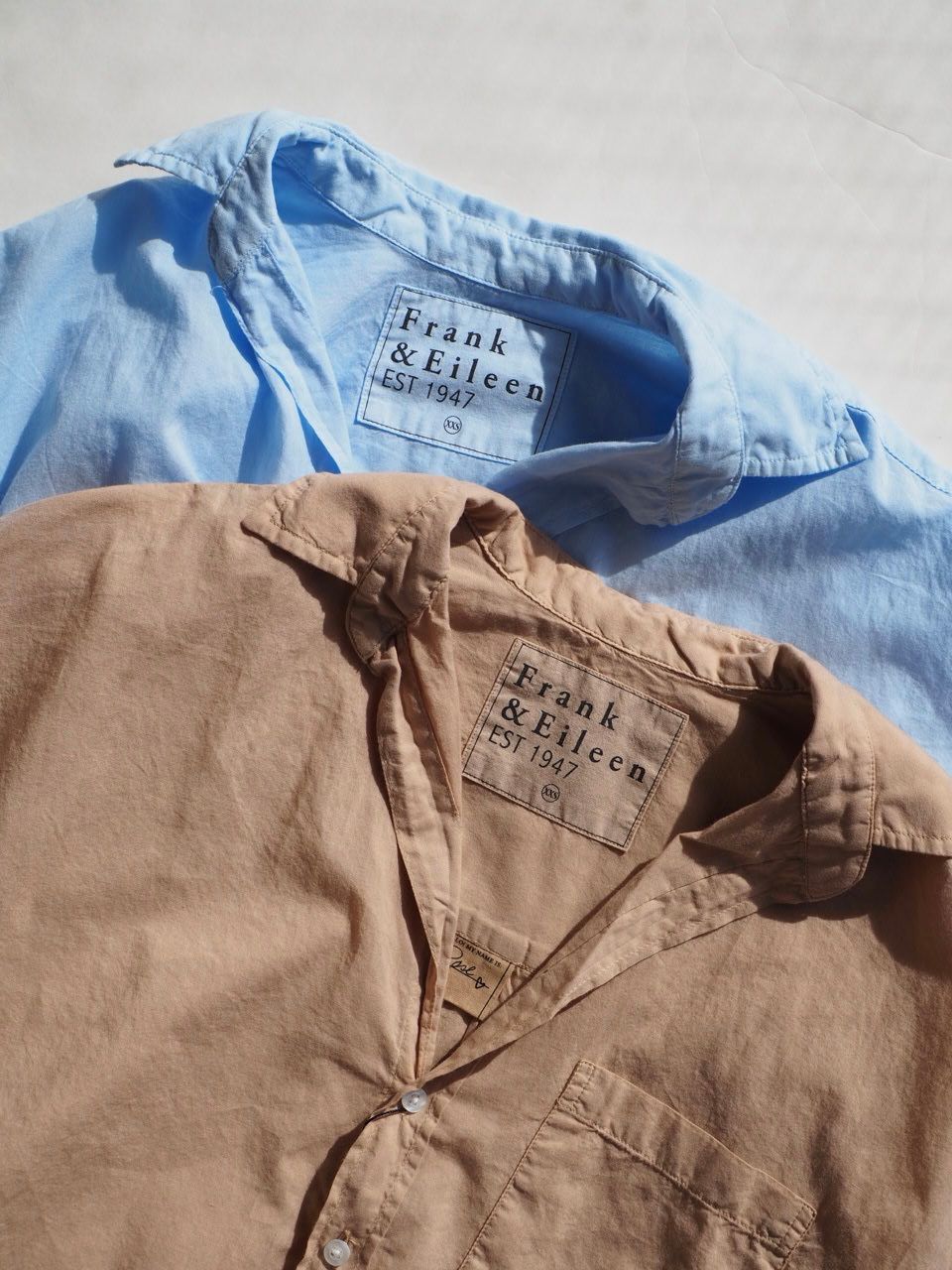 Frank&Eileen】コットン半袖シャツ “Rose” | CIENTO BLOG