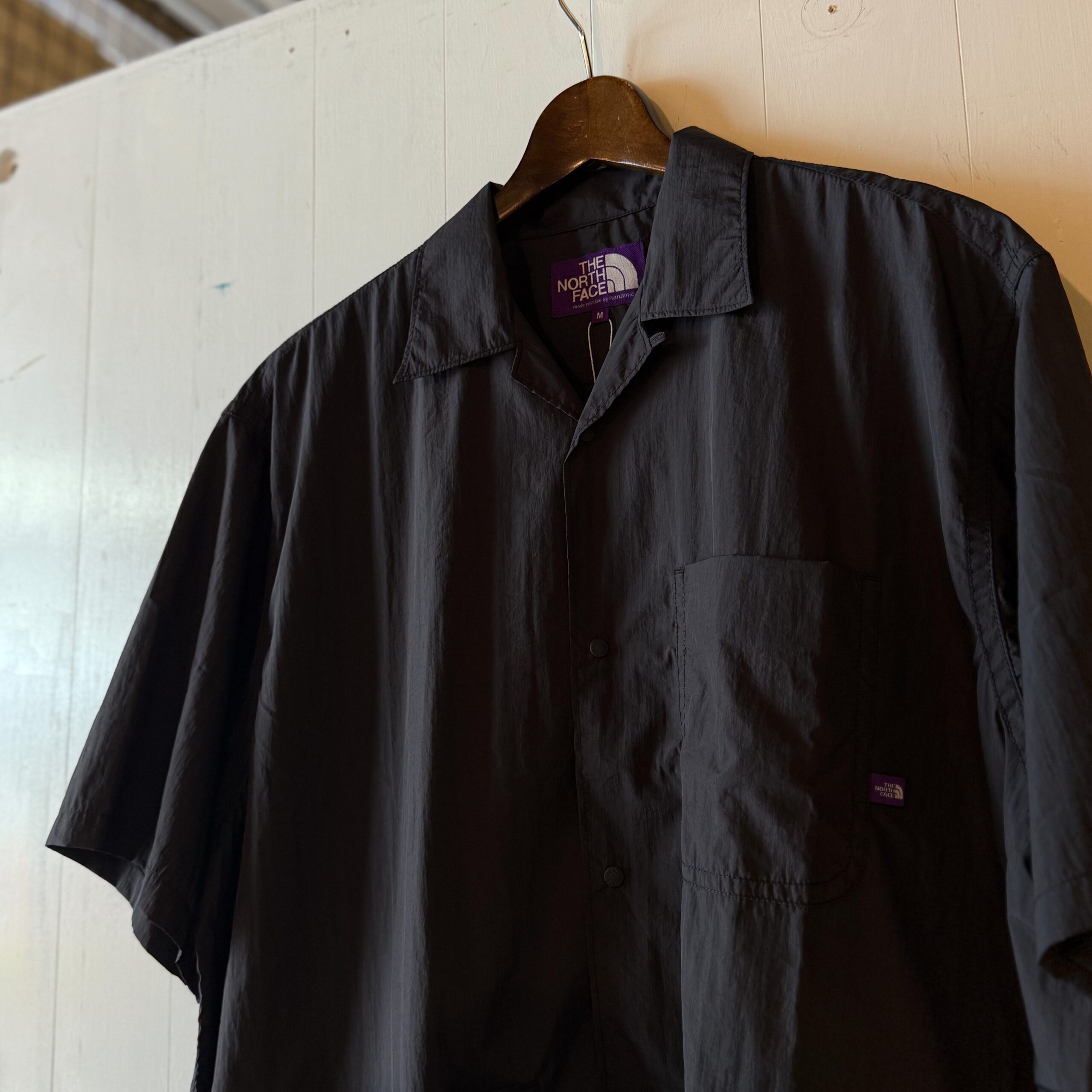THE NORTH FACE PURPLE LABEL】”Nylon Taffeta Field S/S Shirt 