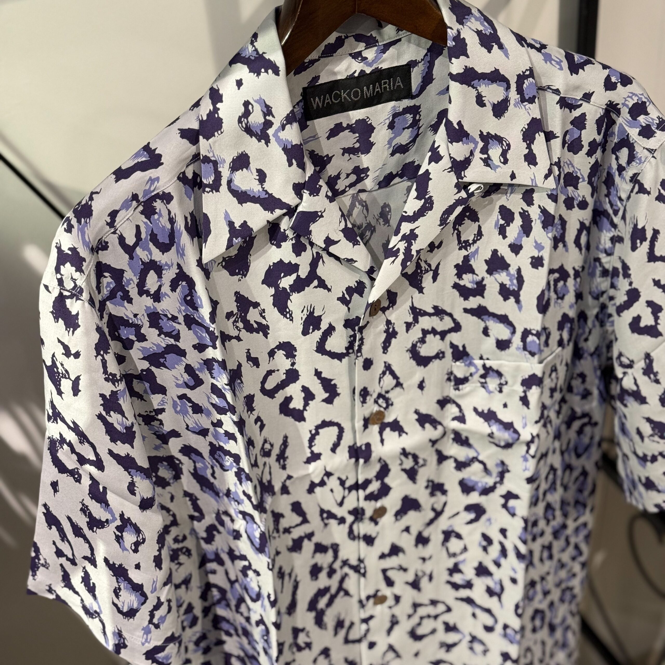WACKO MARIA】”LEOPARD HAWAIIAN SHIRT S/S (TYPE-1)” | CIENTO BLOG