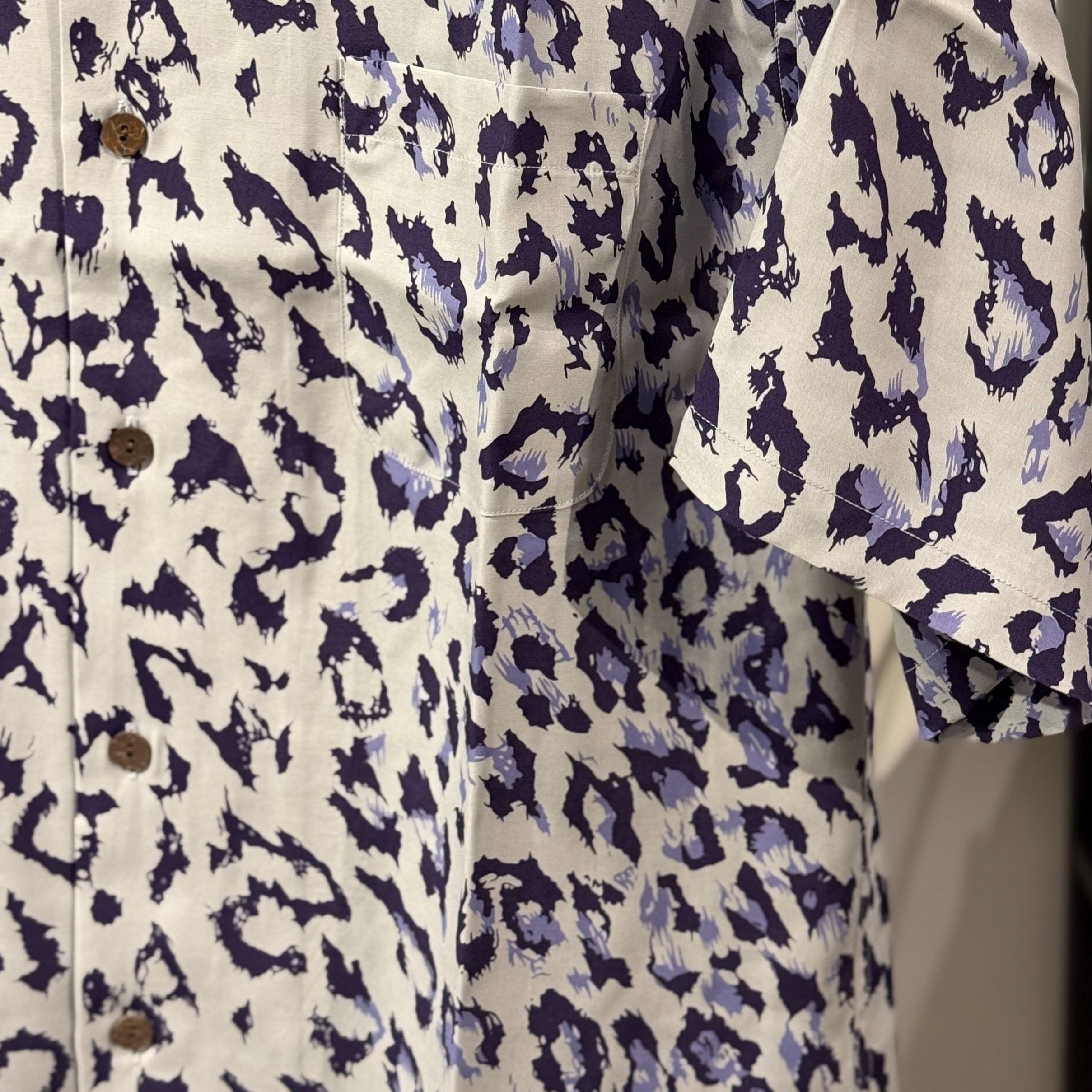 新品 WACKO MARIA LEOPARD HAWAIIAN SHIRT WACKO MARIA】LEOPARD HAWAIIAN SHIRT S/S - fabric - ONLINE