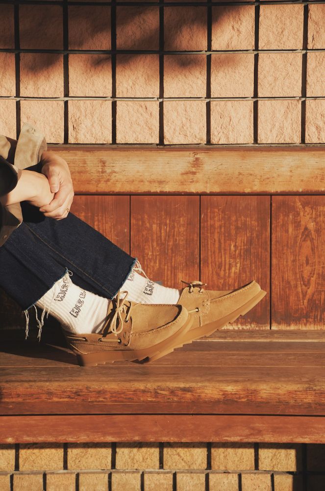 nonnative】 大人のデッキシューズ “OFFICER DECK SHOES COW LEATHER