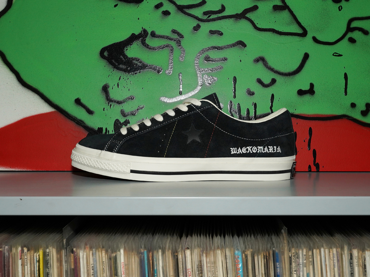 WACKO MARIA CONVERSE ONE STAR SUEDE BLACK 2025年新作 通販