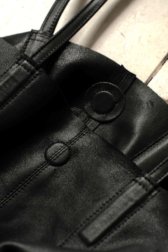 morphee 3way medium tote bag black ディティール