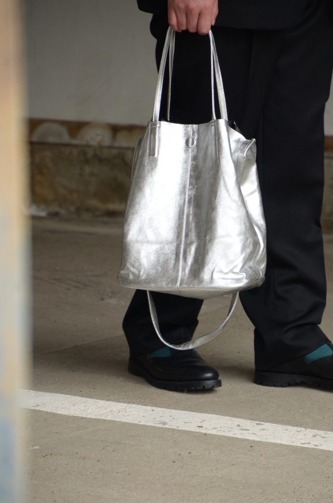 morphee 3way medium tote long トートバッグ 鞄 シルバー 通販