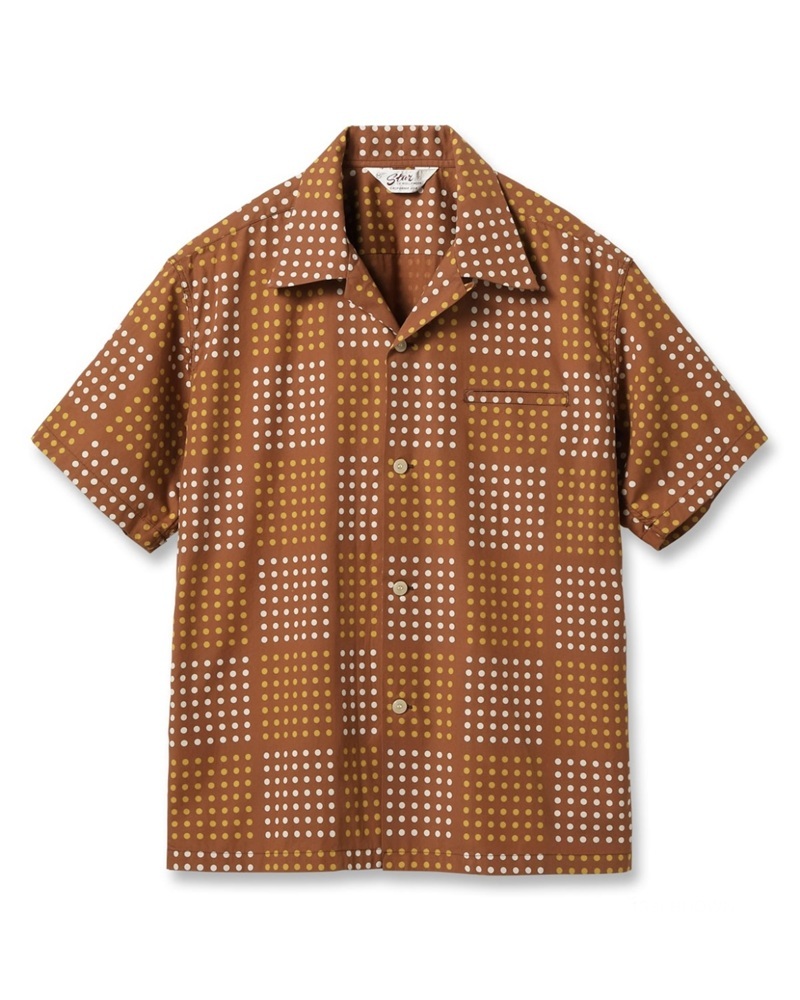 Straight Down カクテル柄シャツ Prada Double Match Silk Twill Shirt | Saks Fifth Avenue