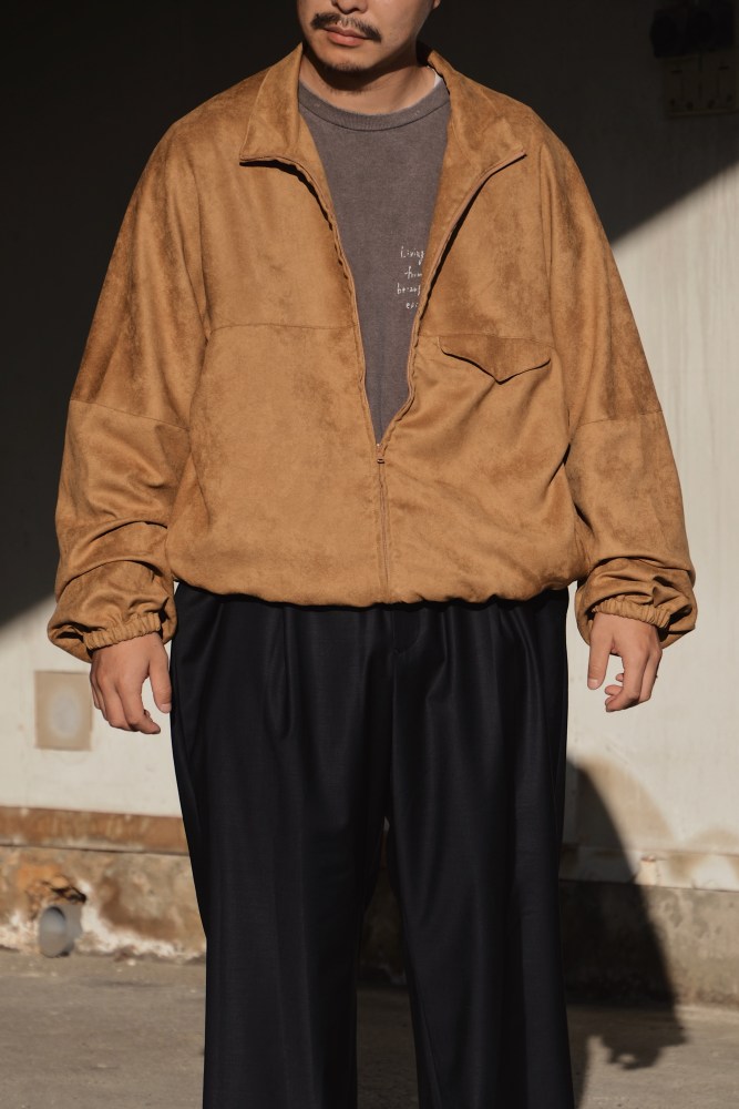 ANCELLM attic別注SILK SUEDE KIMONO BLOUSON ANCELLM attic別注SILK SUEDE KIMONO BLOUSON - メルカリ