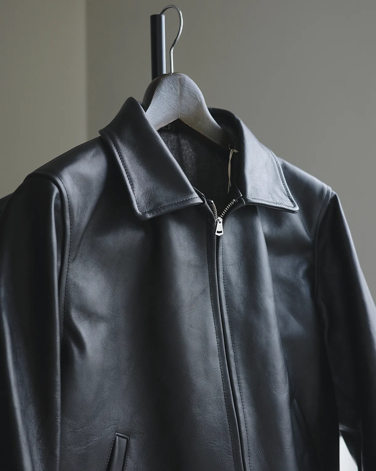 T.T Lot.802 Cossack Leather Jacket レザージャケット アップ
