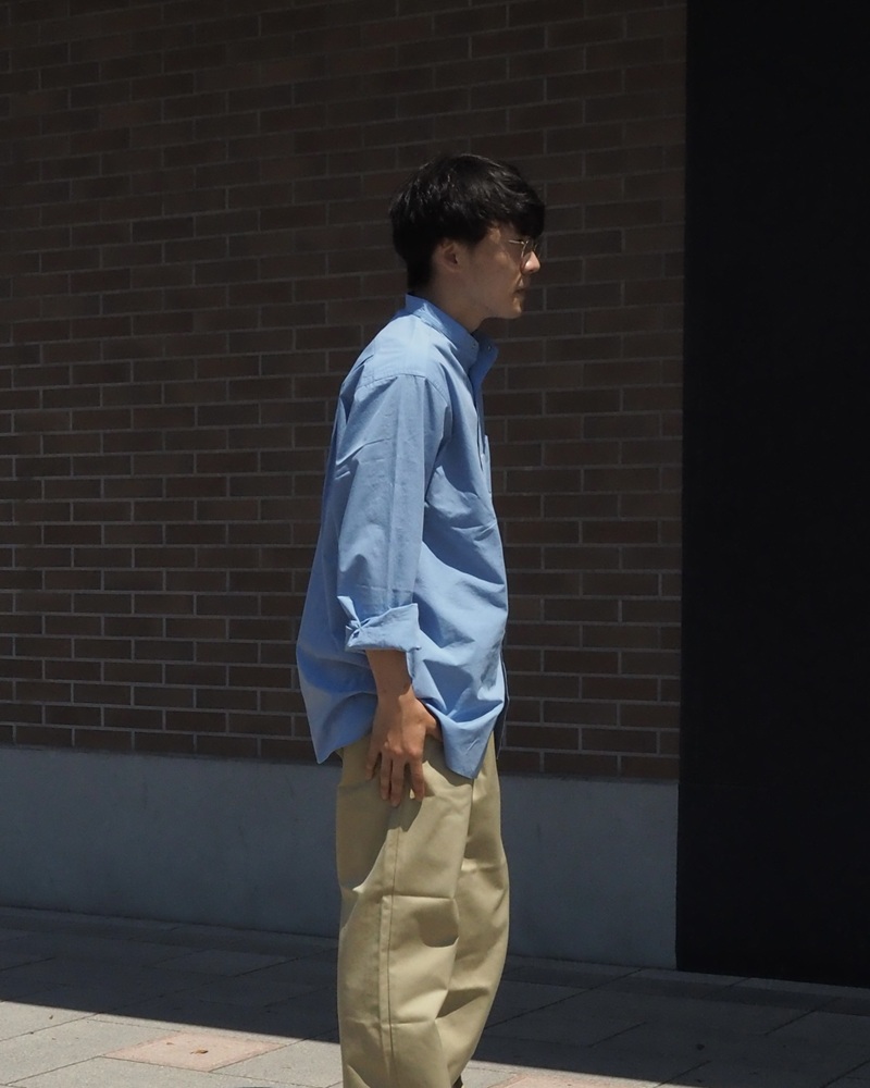 nanamica】”Band Collar Wind Shirt” S25SG092 | CIENTO BLOG